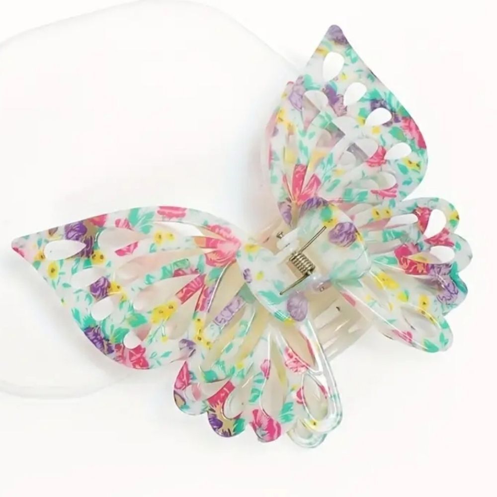 New Butterfly hair claw clip